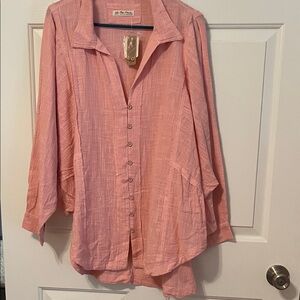 NWT We the free/ free people linen top